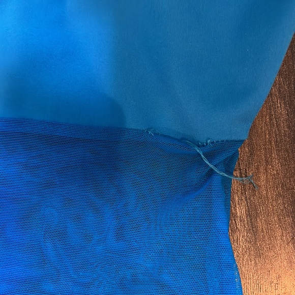 Kelle 2pc Blue Dance Costume - Picture 4 of 9